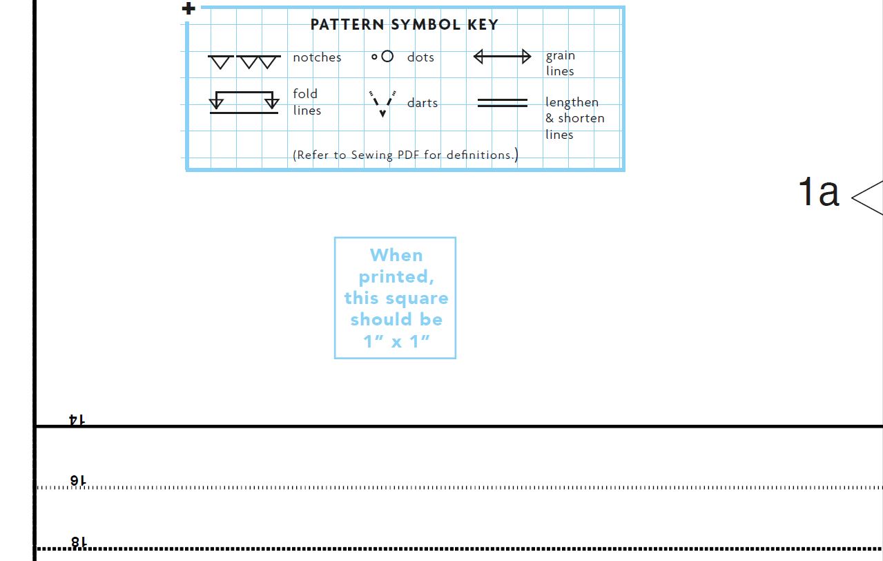 Pattern symbol key